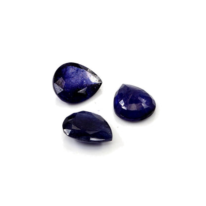 Natural Bangkok Blue Sapphire Calibrated Pears | 9x11mm & 10x12mm