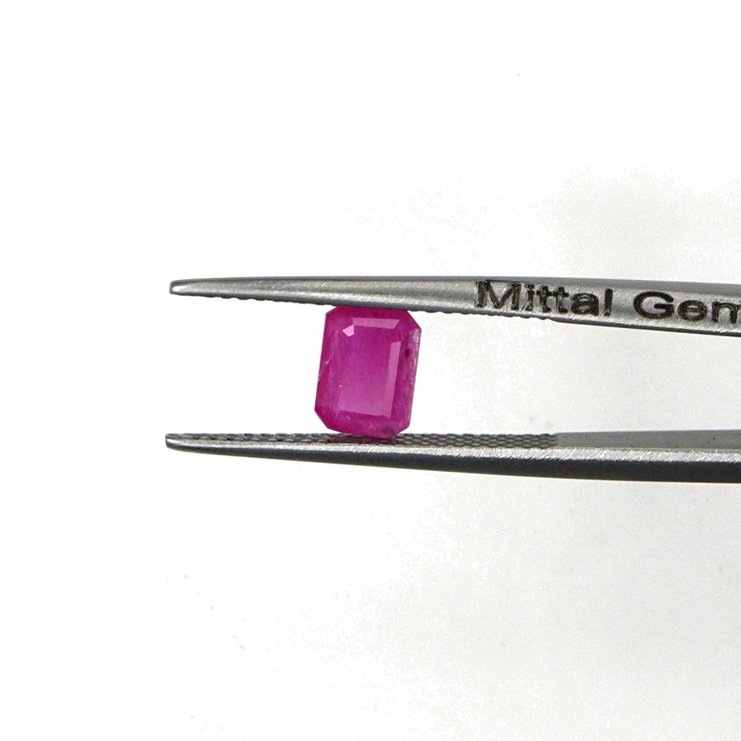 Natural Untreated Mozambique Ruby Calibrated Octagons | 5x7mm & 6x8mm