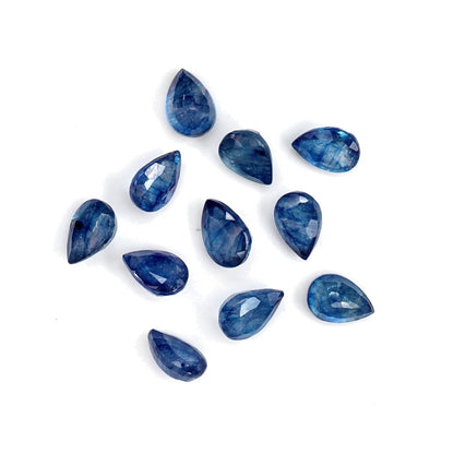 Natural Bangkok Blue Sapphire Calibrated Pears | 5x7mm & 6x8mm