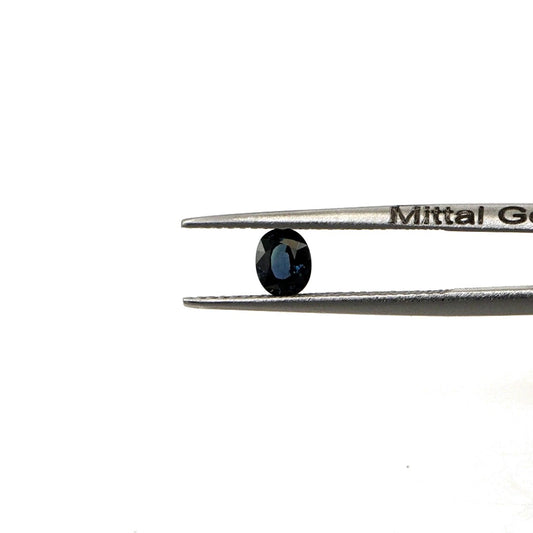 Natural Untreated Blue Sapphire Calibrated Ovals | 3x4mm & 4x5mm