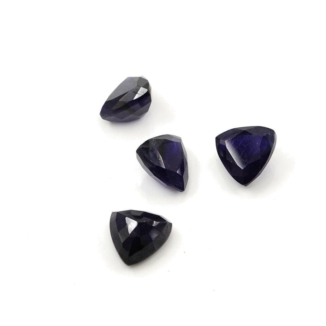 Natural Bangkok Blue sapphire Calibrated Trillions | 8mm & 8.5mm