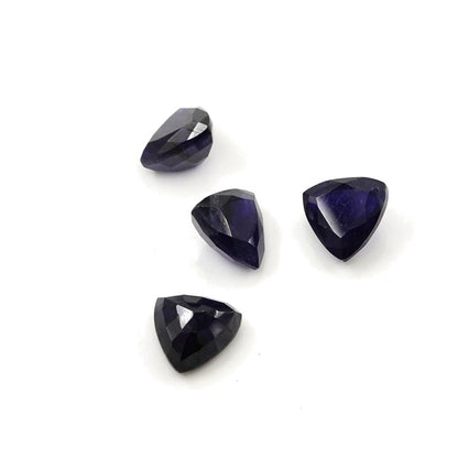 Natural Bangkok Blue sapphire Calibrated Trillions | 8mm & 8.5mm
