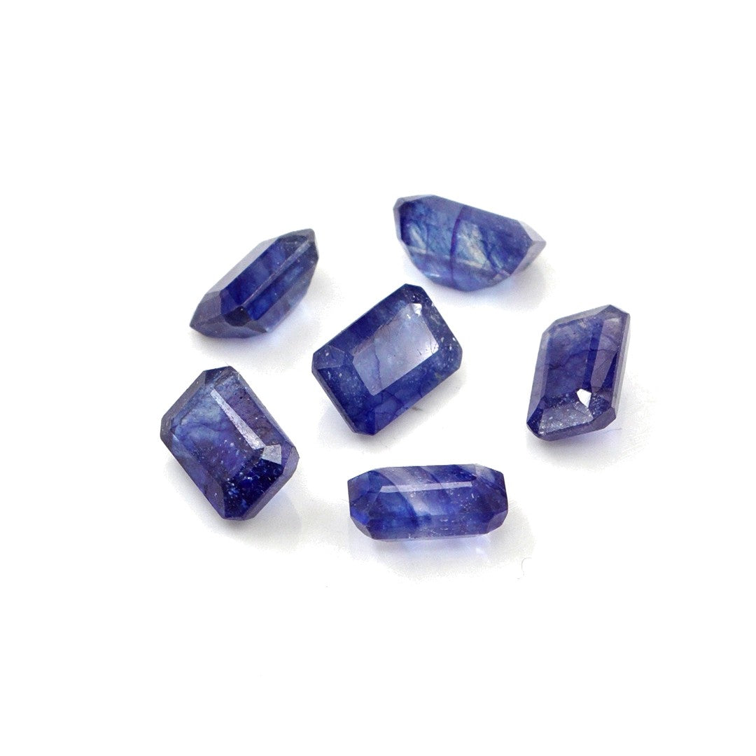 Natural Bangkok Blue Sapphire Calibrated Octagons | 3x5mm & 4x6mm