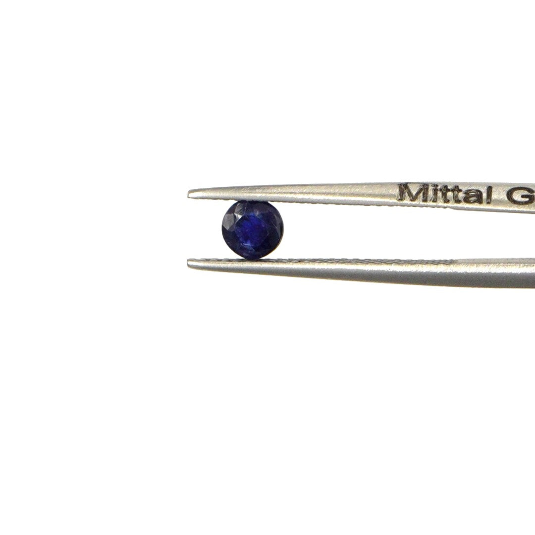 Natural Bangkok Blue Sapphire Calibrated Rounds | 4mm & 4.5mm