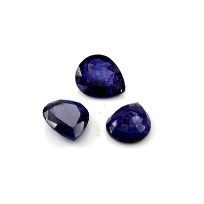 Natural Bangkok Blue Sapphire Calibrated Pears | 9x11mm & 10x12mm