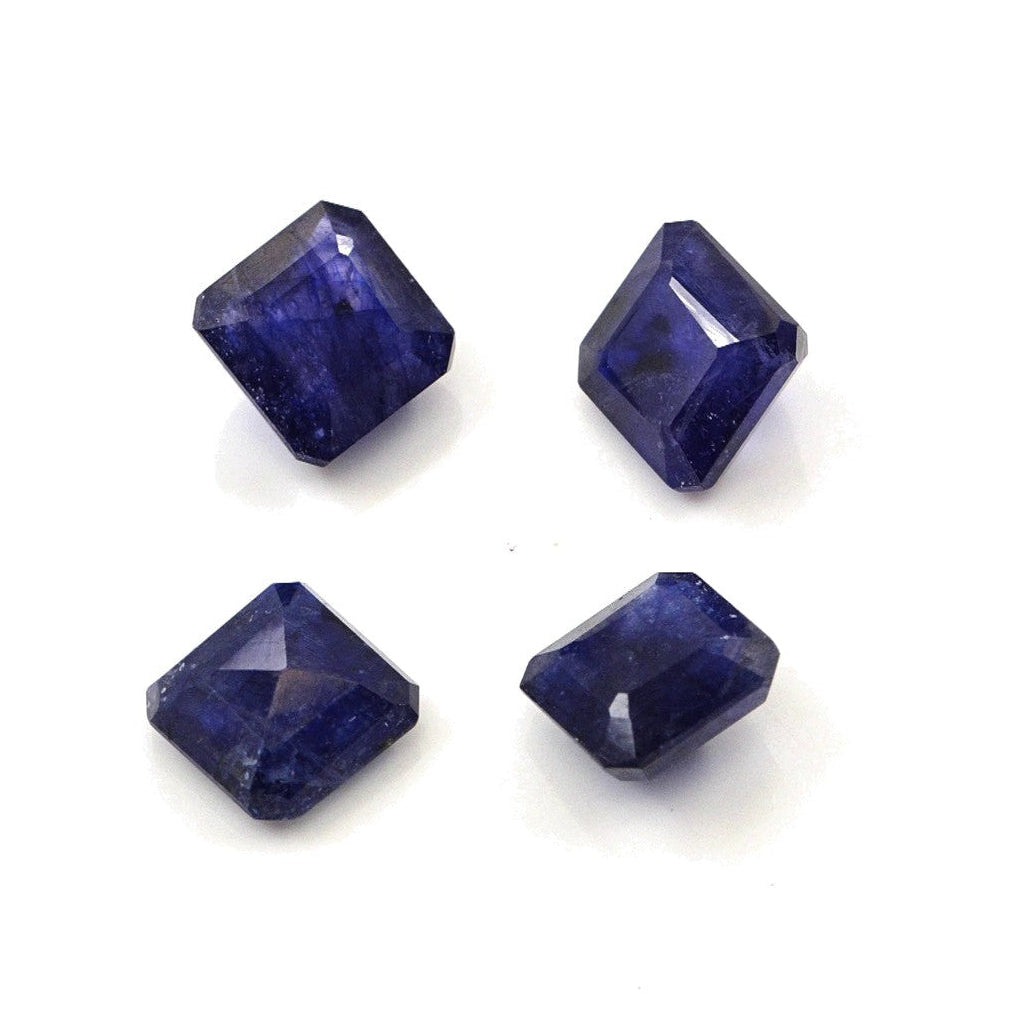 Natural Bangkok Blue sapphire Calibrated Square Octagons | 7mm & 7.5mm