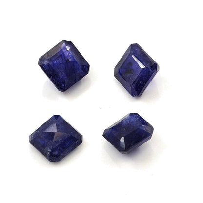 Natural Bangkok Blue sapphire Calibrated Square Octagons | 7mm & 7.5mm