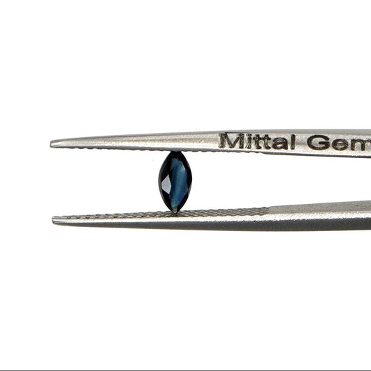 Natural Untreated Blue Sapphire Calibrated Marquise | 2.5x5mm & 3x6mm