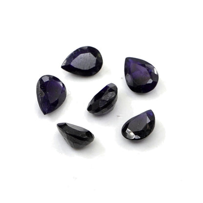 Natural Bangkok Blue Sapphire Calibrated Pears | 5x7mm & 6x8mm