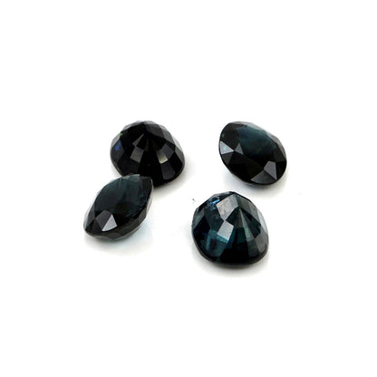 Natural Untreated Australian Teal Sapphire Calibrated Ovals | 5x7mm & 6x8mm