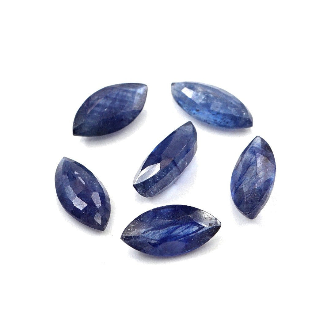 Natural Bangkok Blue Sapphire Calibrated Marquise | 7x14mm & 8x16mm