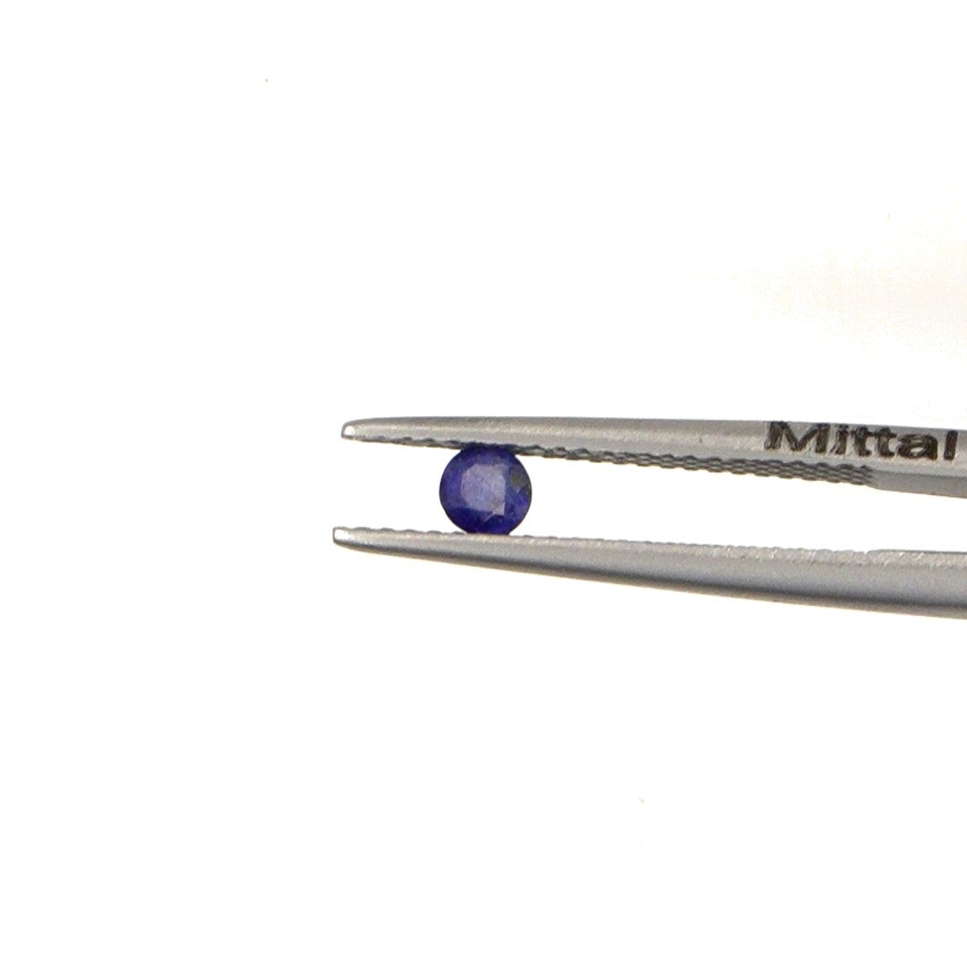 Natural Bangkok Blue Sapphire Calibrated Rounds | 3mm & 3.5mm