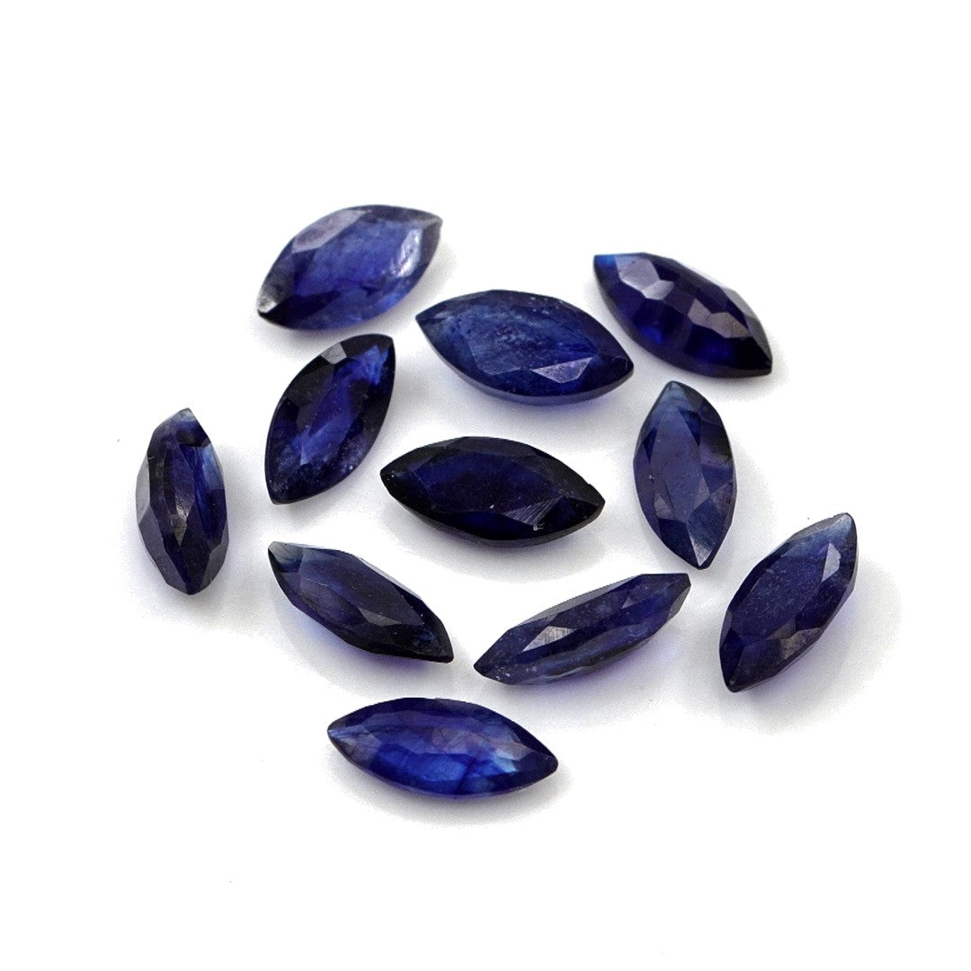 Natural Bangkok Blue Sapphire Calibrated Marquise | 3x6mm & 4x8mm