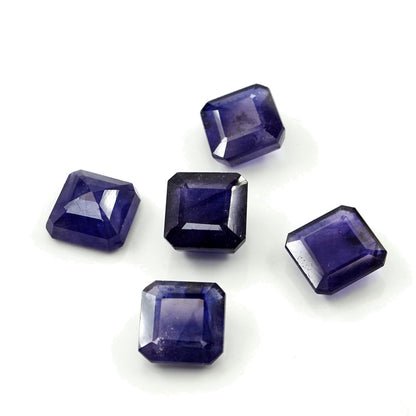 Natural Bangkok Blue sapphire Calibrated Square Octagons | 10mm & 10.5mm