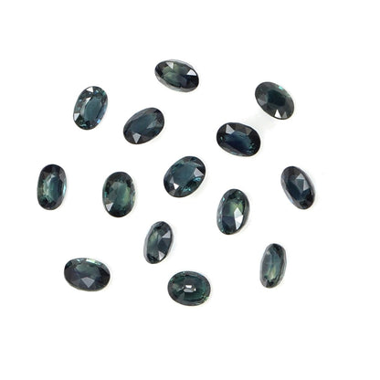 Natural Untreated Blue Sapphire Calibrated Ovals | 3x4mm & 4x5mm