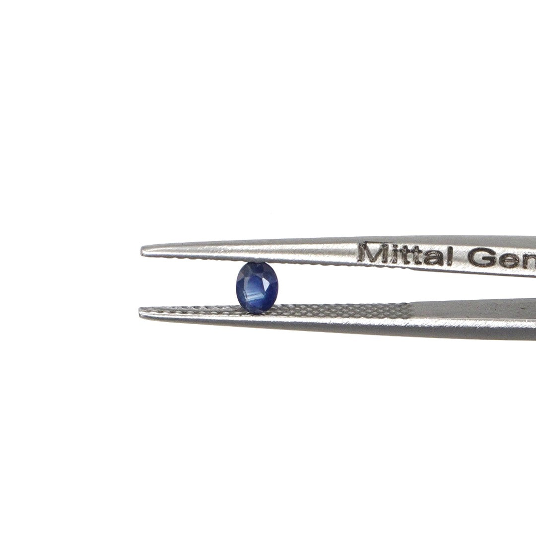 Natural Untreated Blue Sapphire Calibrated Ovals | 3x4mm & 4x5mm