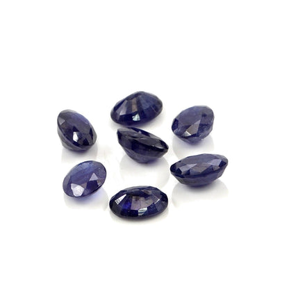 Natural Bangkok Blue Sapphire Calibrated Ovals | 7x9mm & 8x10mm