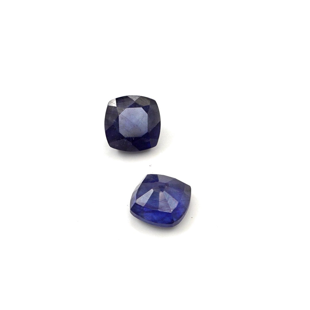 Natural Bangkok Blue Sapphire Calibrated Cushions | 10mm & 10.5mm