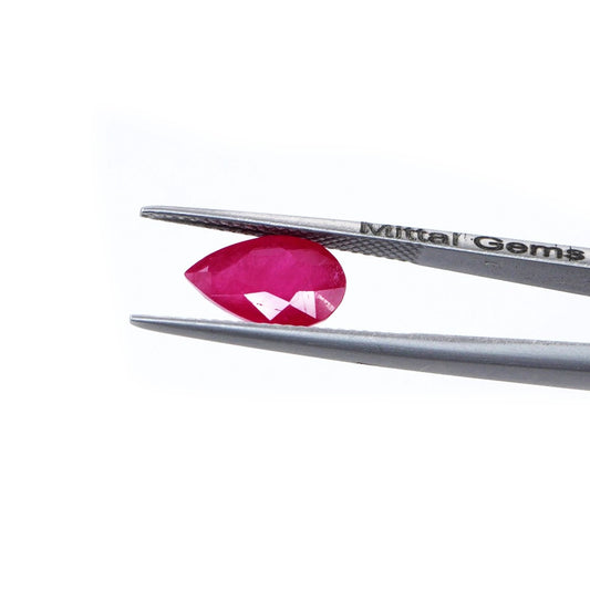 Natural Bangkok Ruby Calibrated Pears | 8x13mm & 10x15mm