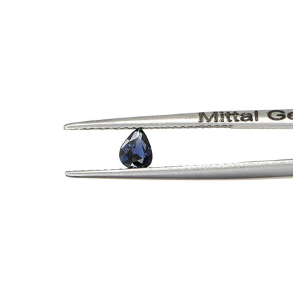 Natural Untreated Blue Sapphire Calibrated Ovals | 3x4mm & 4x5mm