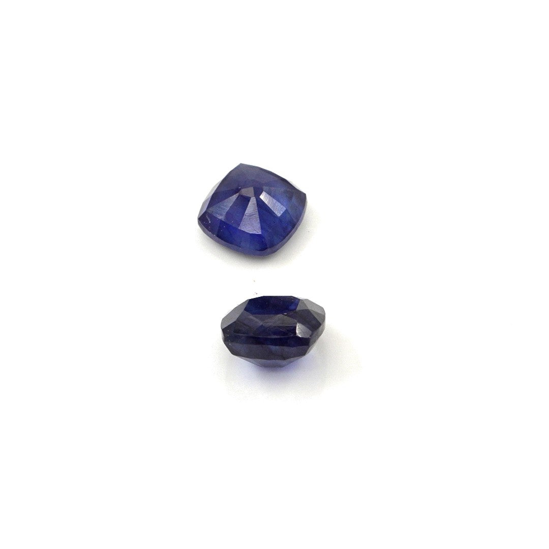 Natural Bangkok Blue Sapphire Calibrated Cushions | 9mm & 9.5mm
