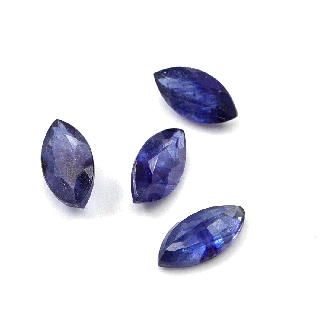 Natural Bangkok Blue Sapphire Calibrated Marquise | 5x10mm & 6x12mm