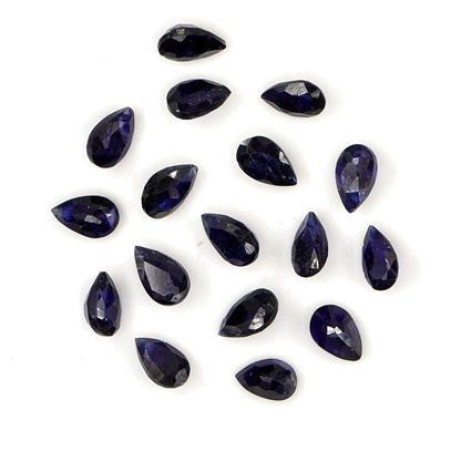 Natural Bangkok Blue Sapphire Calibrated Pears | 3x5mm & 4x6mm