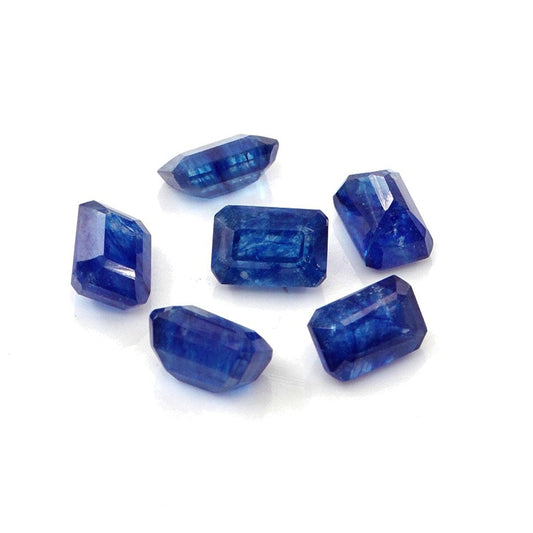 Natural Bangkok Blue Sapphire Calibrated Octagons | 3x5mm & 4x6mm