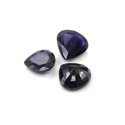 Natural Bangkok Blue Sapphire Calibrated Hearts | 9mm & 10mm