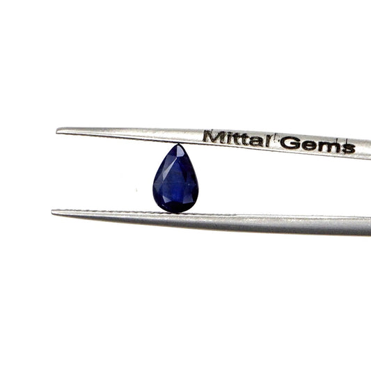 Natural Untreated Blue Sapphire Calibrated Pears | 5x7mm & 6x8mm