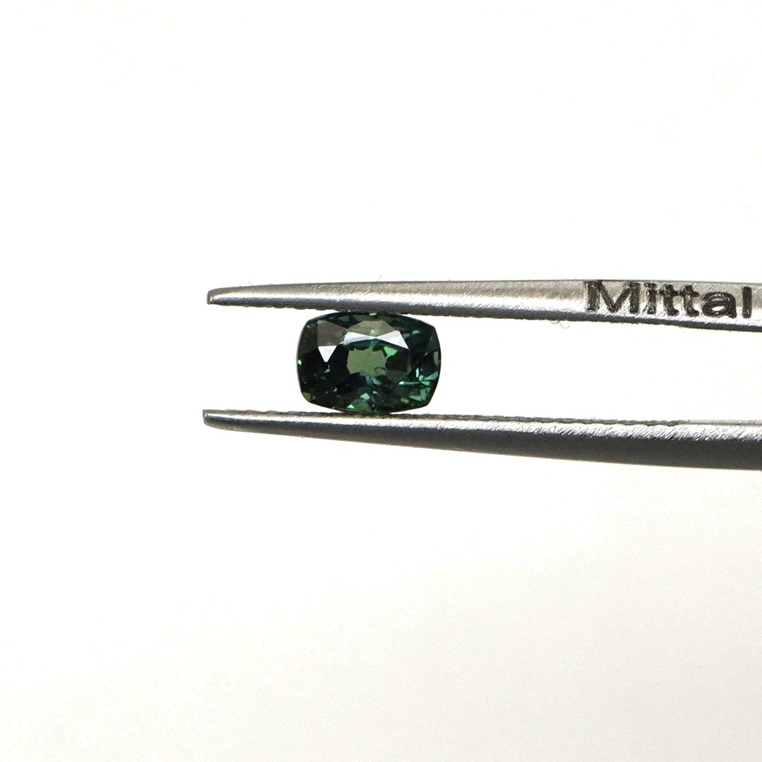 Natural Untreated Australian Teal Sapphire Calibrated Long Cushions | 3x4mm & 4x5mm