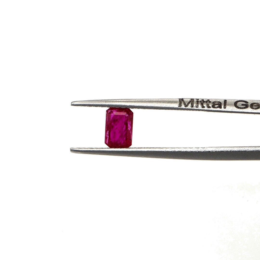 Natural Untreated Mozambique Ruby Calibrated Octagons | 3x5mm & 4x6mm