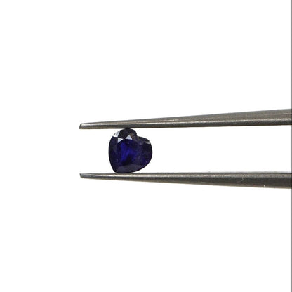 Natural Bangkok Blue Sapphire Calibrated Hearts | 4mm & 4.5mm