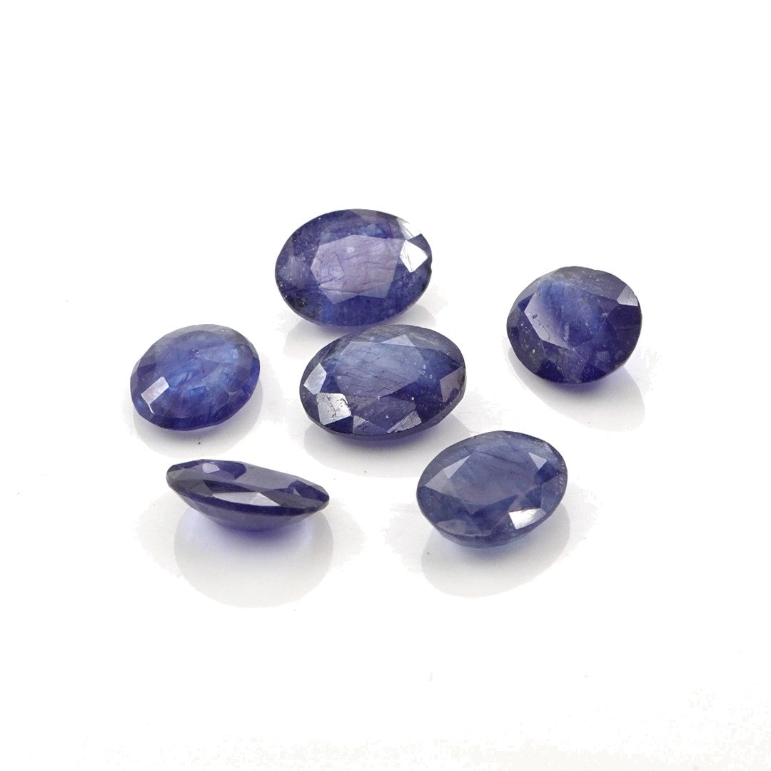 Natural Bangkok Blue Sapphire Calibrated Ovals | 7x9mm & 8x10mm