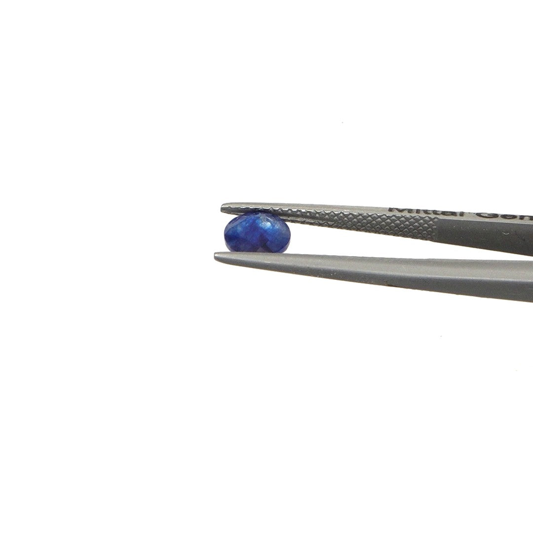 Natural Bangkok Blue Sapphire Calibrated Rounds | 5mm & 6mm