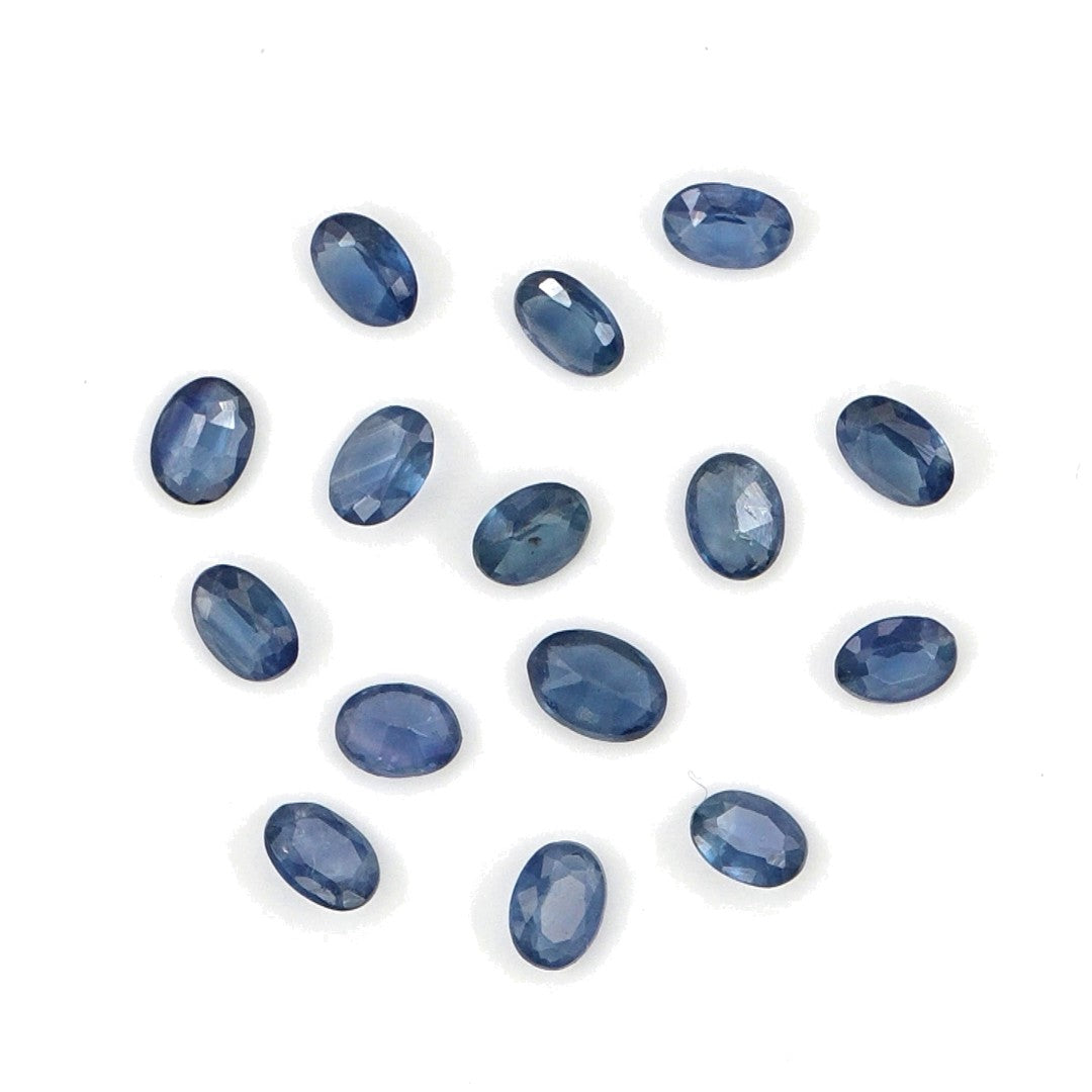 Natural Untreated Blue Sapphire Calibrated Pears | 3x4mm & 4x5mm
