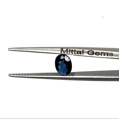 Natural Untreated Blue Sapphire Calibrated Ovals | 5x7mm & 6x8mm