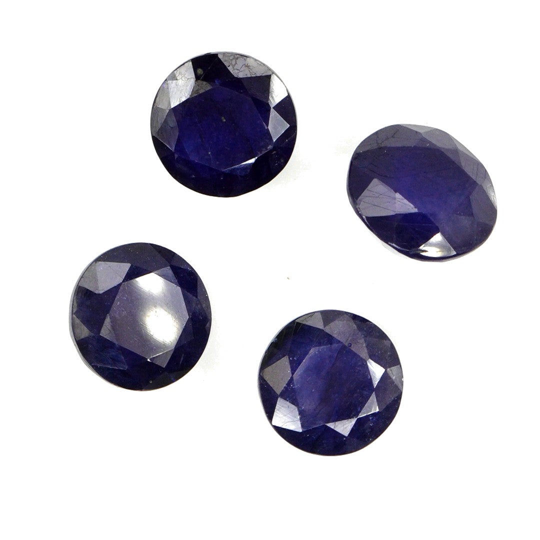 Natural Bangkok Blue Sapphire Calibrated Rounds | 11mm & 12mm