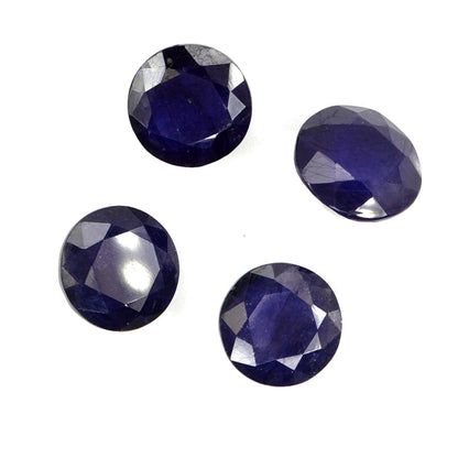 Natural Bangkok Blue Sapphire Calibrated Rounds | 11mm & 12mm