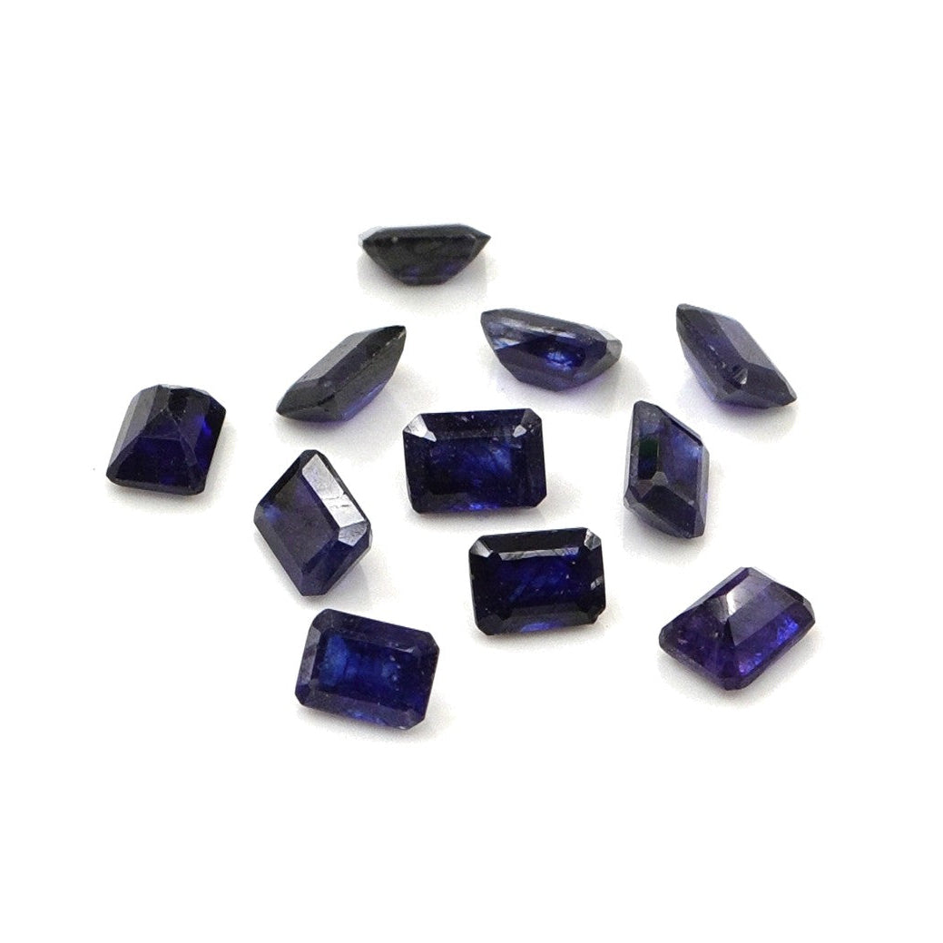 Natural Bangkok Blue Sapphire Calibrated Octagons | 3x4mm & 4x5mm