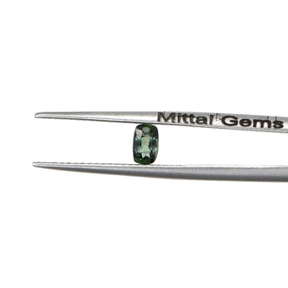 Natural Untreated Australian Teal Sapphire Calibrated Long Cushions | 3x4mm & 4x5mm