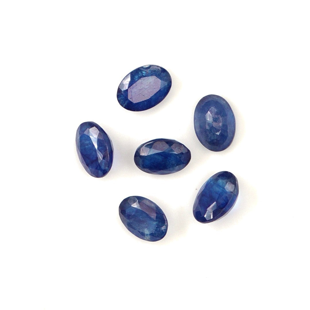 Natural Bangkok Blue Sapphire Calibrated Ovals | 5x7mm & 6x8mm
