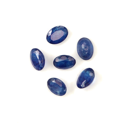 Natural Bangkok Blue Sapphire Calibrated Ovals | 5x7mm & 6x8mm