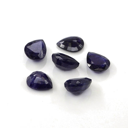 Natural Bangkok Blue Sapphire Calibrated Pears | 7x9mm & 8x10mm