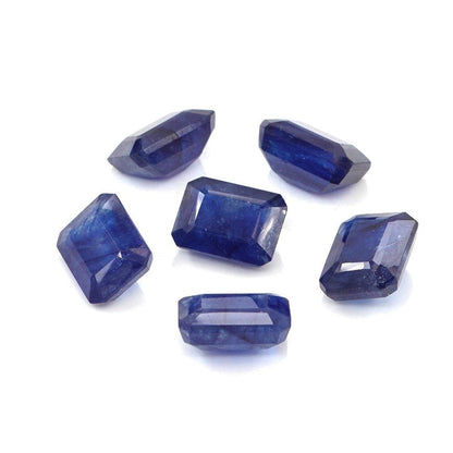 Natural Bangkok Blue Sapphire Calibrated Octagons | 5x7mm & 6x8mm