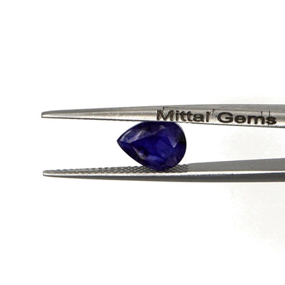 Natural Bangkok Blue Sapphire Calibrated Pears | 7x9mm & 8x10mm