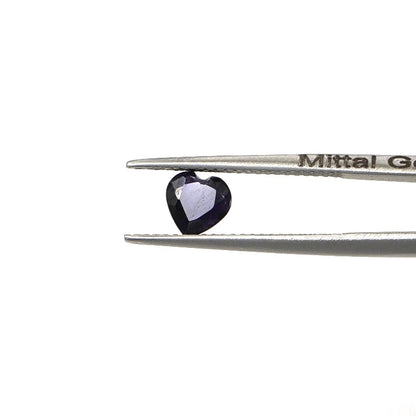 Natural Bangkok Blue Sapphire Calibrated Hearts | 5mm & 6mm