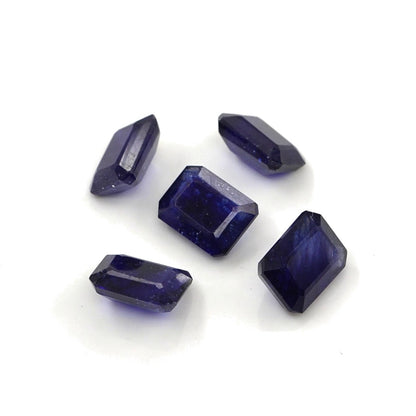 Natural Bangkok Blue Sapphire Calibrated Octagons | 5x7mm & 6x8mm