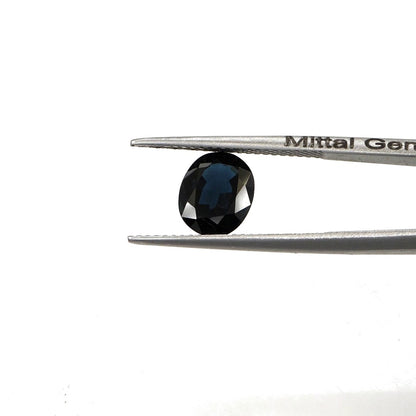 Natural Untreated Blue Sapphire Calibrated Ovals | 5x7mm & 6x8mm