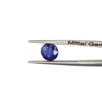 Natural Bangkok Blue Sapphire Calibrated Rounds | 7mm & 8mm